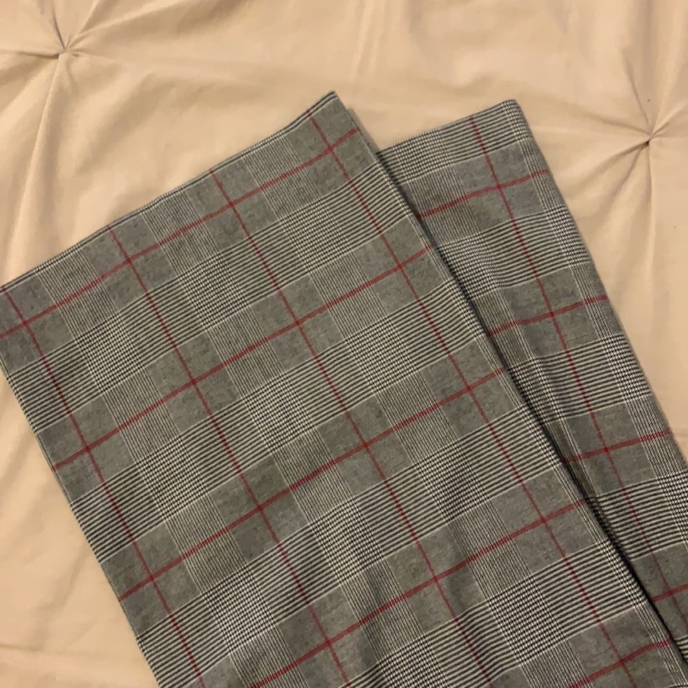 Grey Plaid wide leg culottes Size XS - Picture 8 of 12